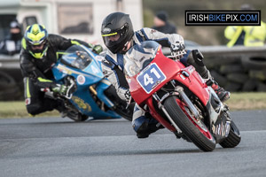 Robbie Kieran motorcycle racing at the Sunflower Trophy, Bishopscourt