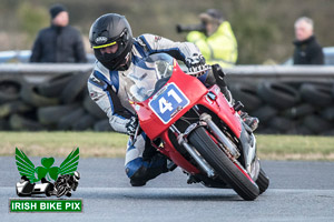 Robbie Kieran motorcycle racing at the Sunflower Trophy, Bishopscourt