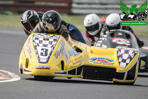 Scobby Killough sidecar racing at Bishopscourt Circuit