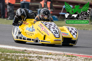 Scobby Killough sidecar racing at Bishopscourt Circuit