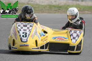 Scobby Killough sidecar racing at Mondello Park