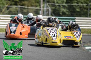 Scobby Killough sidecar racing at Mondello Park