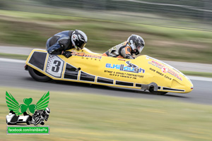 Scobby Killough sidecar racing at Mondello Park