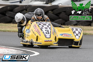 Scobby Killough sidecar racing at Mondello Park