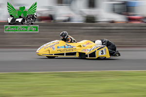 Scobby Killough sidecar racing at Mondello Park