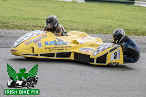 Scobby Killough sidecar racing at Mondello Park