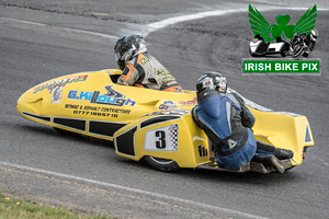 Scobby Killough sidecar racing at Mondello Park