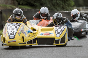 Scobby Killough sidecar racing at Mondello Park