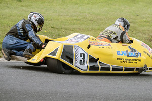 Scobby Killough sidecar racing at Mondello Park