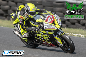 Ali Kirk motorcycle racing at Kirkistown Circuit