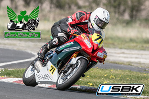 Paddy Lavery motorcycle racing at Kirkistown Circuit