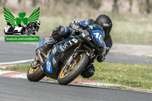 Ken Lenehan motorcycle racing at Kirkistown Circuit