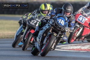 Ken Lenehan motorcycle racing at the Sunflower Trophy, Bishopscourt Circuit