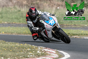 Dave Liddy motorcycle racing at Kirkistown Circuit