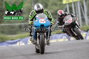 Vincent Long motorcycle racing at Mondello Park