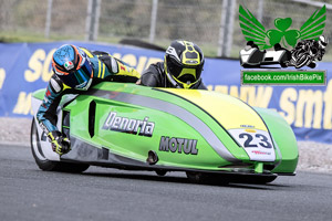 Corey Lynch sidecar racing at Mondello Park