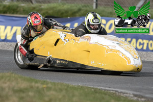 Derek Lynch sidecar racing at Bishopscourt Circuit