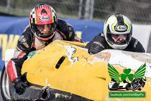 Derek Lynch sidecar racing at Bishopscourt Circuit