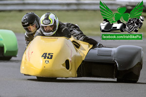 Derek Lynch sidecar racing at Bishopscourt Circuit