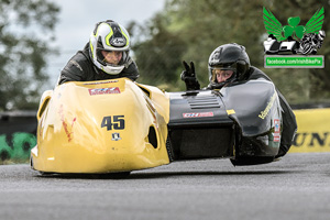 Derek Lynch sidecar racing at Mondello Park