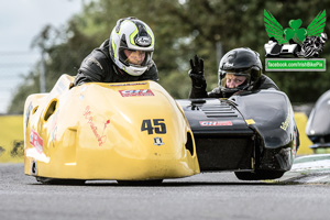 Derek Lynch sidecar racing at Mondello Park