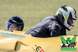 Derek Lynch sidecar racing at Mondello Park