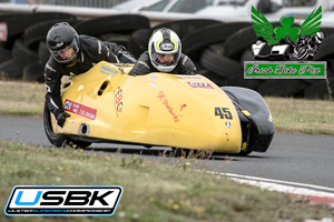 Derek Lynch sidecar racing at Bishopscourt Circuit