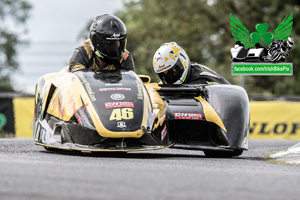 Dylan Lynch sidecar racing at Mondello Park