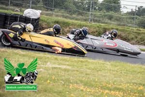 Dylan Lynch sidecar racing at Mondello Park