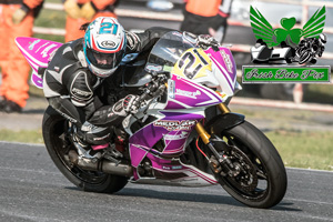 Nicole Lynch motorcycle racing at Kirkistown Circuit