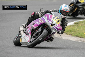 Nicole Lynch motorcycle racing at Mondello Park