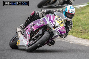 Nicole Lynch motorcycle racing at Mondello Park