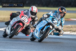 Jamie Lyons motorcycle racing at the Sunflower Trophy, Bishopscourt Circuit