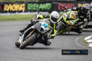 Des Mackessy motorcycle racing at Mondello Park