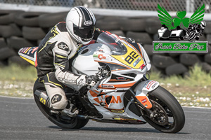 Gareth Mackey motorcycle racing at Kirkistown Circuit