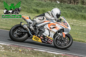 Gareth Mackey motorcycle racing at Kirkistown Circuit