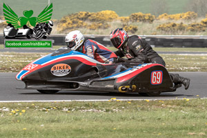 Ben McBride sidecar racing at Bishopscourt Circuit