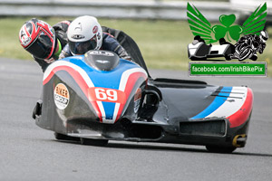 Ben McBride sidecar racing at Bishopscourt Circuit