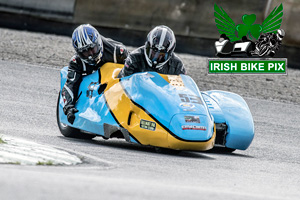 Aidan McCarthy sidecar racing at Mondello Park