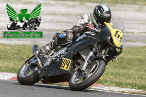 Johnny McCay motorcycle racing at Kirkistown Circuit