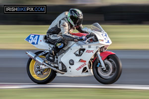 Johnny McCay motorcycle racing at the Sunflower Trophy, Bishopscourt Circuit