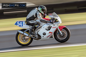 Johnny McCay motorcycle racing at the Sunflower Trophy, Bishopscourt Circuit