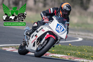 Matty McCay motorcycle racing at Kirkistown Circuit