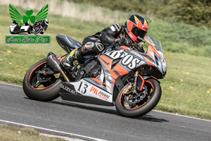 Gary McCoy motorcycle racing at Kirkistown Circuit