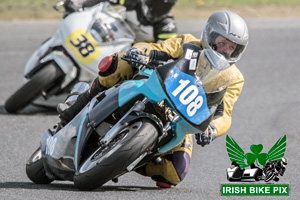 Christy McCracken motorcycle racing at Mondello Park