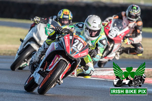 Scott McCrory motorcycle racing at the Sunflower Trophy, Bishopscourt Circuit