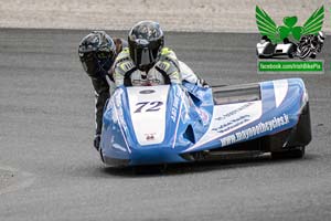 Micky McDermott sidecar racing at Mondello Park