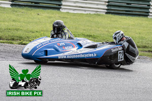 Micky McDermott sidecar racing at Mondello Park