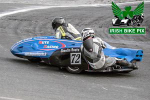 Micky McDermott sidecar racing at Mondello Park