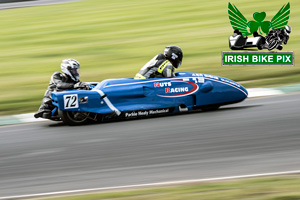 Micky McDermott sidecar racing at Mondello Park